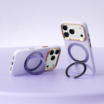 Custodia magnetica in silicone liquido con supporto per iPhone 18 Pro e 18 Pro
