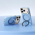Custodia magnetica in silicone liquido con supporto per iPhone 18 Pro e 18 Pro