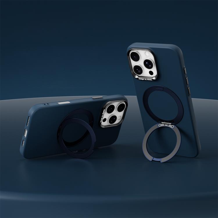 Custodia magnetica in silicone liquido per iPhone 16 Pro, 16 Pro Max e 17 con