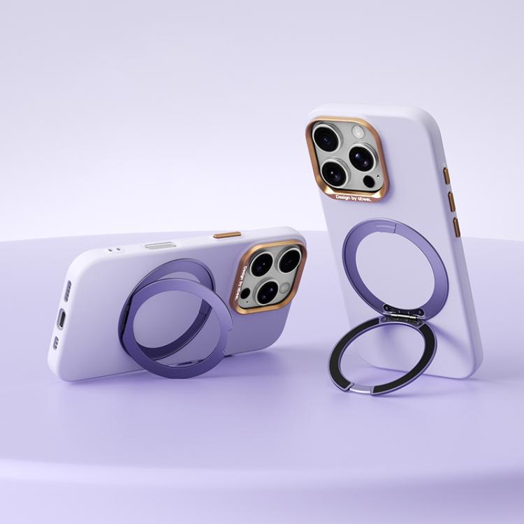 Custodia magnetica in silicone liquido per iPhone 16 Pro, 16 Pro Max e 17 con