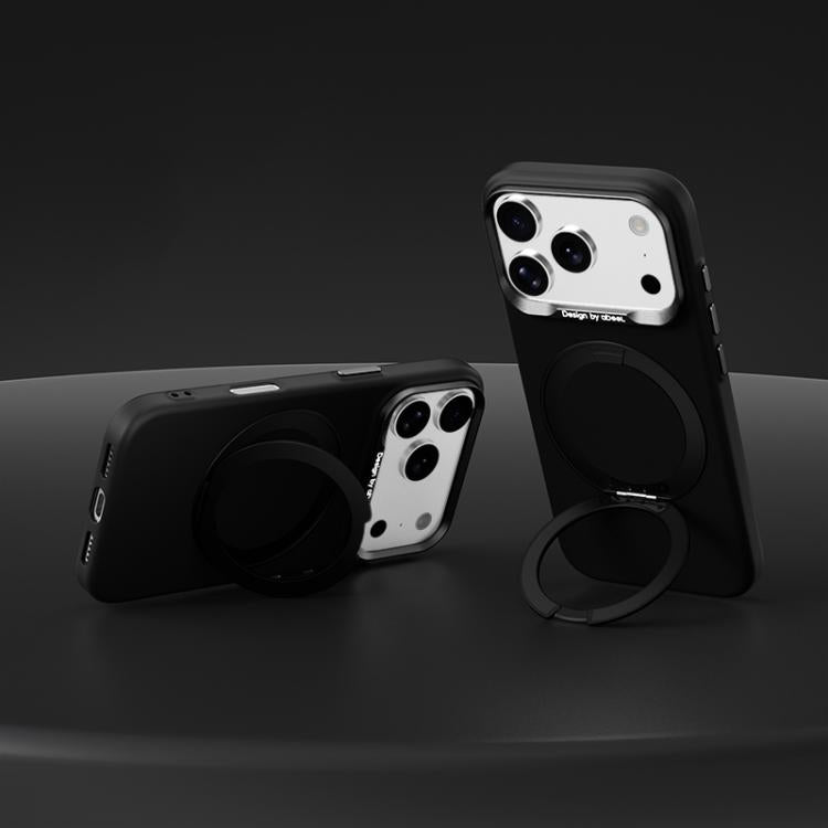 Custodia per telefono ABEEL in silicone liquido magnetico, leggera e impercettibile al tatto, con supporto., For iPhone 18 Pro, For iPhone 18 Pro Max, For iPhone 17 Pro Max, For iPhone 17 Pro
