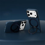 Custodia magnetica in silicone liquido con supporto per iPhone 18 Pro e 18 Pro