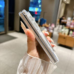 Custodia per telefono con cinturino e supporto magnetico assiale a 360° con clip laterale e motivo a conchiglia., For Galaxy Z Fold8 5G