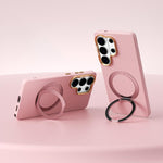 Custodia per telefono ABEEL in silicone liquido magnetico, leggera e impercettibile al tatto, con supporto., For Galaxy S26 Ultra 5G, For Galaxy S26 5G, For Galaxy S25 5G, For Galaxy S25 Ultra 5G