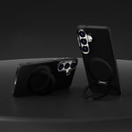 Custodia per telefono ABEEL in silicone liquido magnetico, leggera e impercettibile al tatto, con supporto., For Galaxy S26 Ultra 5G, For Galaxy S26 5G, For Galaxy S25 5G, For Galaxy S25 Ultra 5G