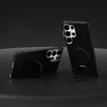 Custodia per telefono ABEEL in silicone liquido magnetico, leggera e impercettibile al tatto, con supporto., For Galaxy S26 Ultra 5G, For Galaxy S26 5G, For Galaxy S25 5G, For Galaxy S25 Ultra 5G
