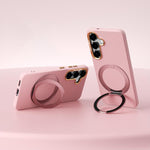 Custodia per telefono ABEEL in silicone liquido magnetico, leggera e impercettibile al tatto, con supporto., For Galaxy S26 Ultra 5G, For Galaxy S26 5G, For Galaxy S25 5G, For Galaxy S25 Ultra 5G
