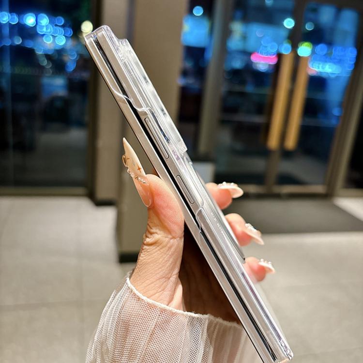 Custodia per telefono con motivo a conchiglia magnetico assiale e supporto a 360°., For Galaxy Z Fold8 5G, For Galaxy Z Fold8 Ultra 5G, For Galaxy Z Flip8 5G, For Galaxy Z Flip6 / 7 FE, For Galaxy Z Fold7 5G, For Galaxy Z Flip7 5G, For Galaxy Z Fold6  ...