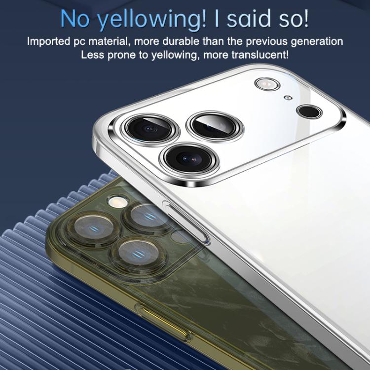 Custodia rigida in PC con protezione per obiettivo per iPhone 18 Pro