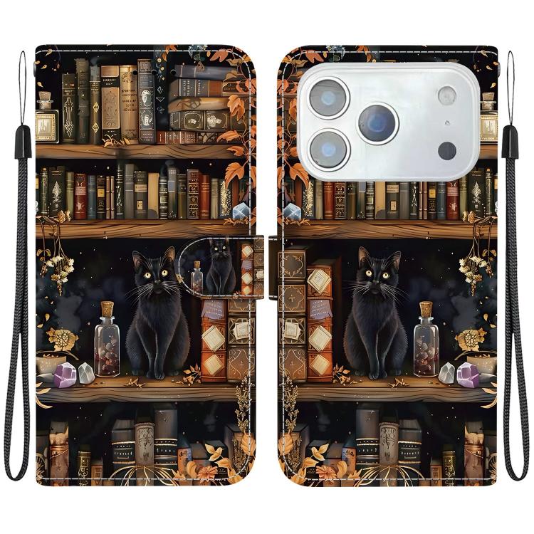 Custodia per telefono in ecopelle con texture cristallina, For iPhone 18 Pro, For iPhone 18 Pro Max