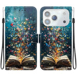 Custodia per telefono in ecopelle con texture cristallina, For iPhone 18 Pro, For iPhone 18 Pro Max