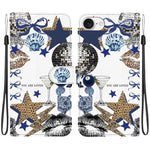 Custodia per telefono in ecopelle con texture cristallina, For iPhone 17e / 16e, For iPhone 17 Pro Max
