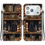 Custodia per telefono in ecopelle con texture cristallina, For iPhone 17e / 16e, For iPhone 17 Pro Max