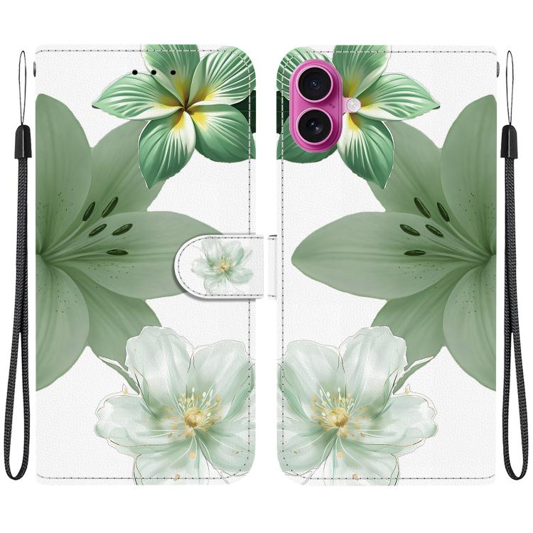 Custodia per telefono in ecopelle con texture cristallina, For iPhone 17 Pro, For iPhone 17