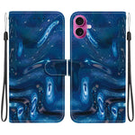 Custodia per telefono in ecopelle con texture cristallina, For iPhone 17 Pro, For iPhone 17