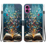 Custodia per telefono in ecopelle con texture cristallina, For iPhone 17 Pro, For iPhone 17