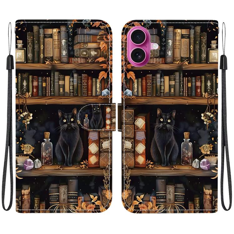 Custodia per telefono in ecopelle con texture cristallina, For iPhone 17 Pro, For iPhone 17
