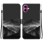 Custodia per telefono in ecopelle con texture cristallina, For iPhone 17 Pro, For iPhone 17