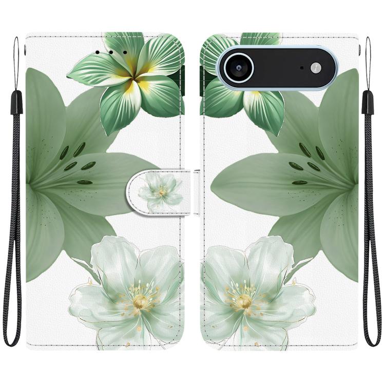 Custodia per telefono in ecopelle con texture cristallina, For iPhone Air, For iPhone 16 Pro Max