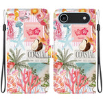Custodia per telefono in ecopelle con texture cristallina, For iPhone Air, For iPhone 16 Pro Max