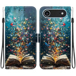 Custodia per telefono in ecopelle con texture cristallina, For iPhone Air, For iPhone 16 Pro Max