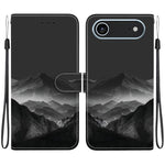 Custodia per telefono in ecopelle con texture cristallina, For iPhone Air, For iPhone 16 Pro Max
