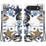 Custodia per telefono in ecopelle con texture cristallina, For iPhone Air, For iPhone 16 Pro Max