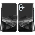 Custodia per telefono in ecopelle con texture cristallina, For iPhone 16, For iPhone 15 Pro Max
