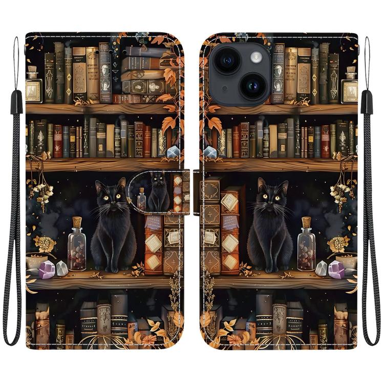Custodia per telefono in ecopelle con texture cristallina, For iPhone 14, For iPhone 14 Pro