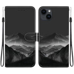 Custodia per telefono in ecopelle con texture cristallina, For iPhone 14, For iPhone 14 Pro