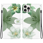 Custodia per telefono in ecopelle con texture cristallina, For iPhone 14 Pro Max, For iPhone SE 2022 / SE 2020 / 7 / 8