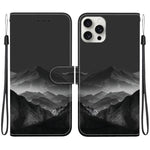 Custodia per telefono in ecopelle con texture cristallina, For iPhone 13 Pro Max, For iPhone 13 Pro