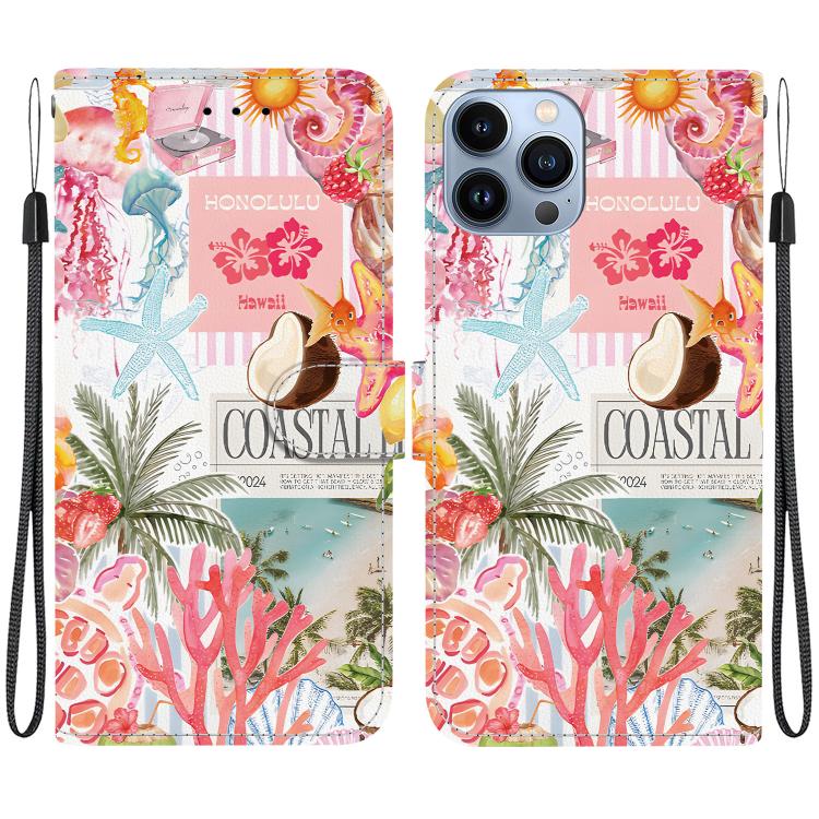 Custodia per telefono in ecopelle con texture cristallina, For iPhone 12 / 12 Pro, For iPhone 12 Pro Max