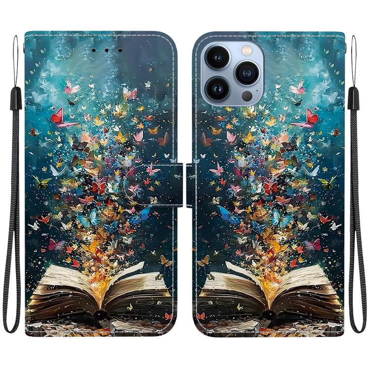 Custodia per telefono in ecopelle con texture cristallina, For iPhone 12 / 12 Pro, For iPhone 12 Pro Max