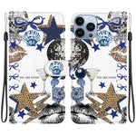 Custodia per telefono in ecopelle con texture cristallina, For iPhone 12 / 12 Pro, For iPhone 12 Pro Max