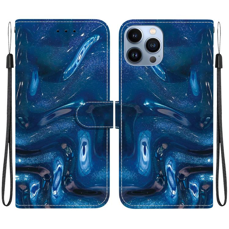 Custodia per telefono in ecopelle con texture cristallina, For iPhone 12 / 12 Pro, For iPhone 12 Pro Max