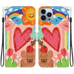Custodia per telefono in ecopelle con texture cristallina, For iPhone 12 / 12 Pro, For iPhone 12 Pro Max