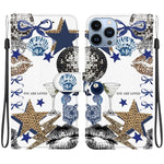 Custodia per telefono in ecopelle con texture cristallina, For iPhone 12 / 12 Pro, For iPhone 12 Pro Max