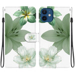 Custodia per telefono in ecopelle con texture cristallina, For iPhone 12 mini, For iPhone 11 Pro Max