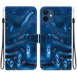 Custodia per telefono in ecopelle con texture cristallina, For iPhone 12 mini, For iPhone 11 Pro Max