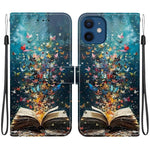 Custodia per telefono in ecopelle con texture cristallina, For iPhone 12 mini, For iPhone 11 Pro Max