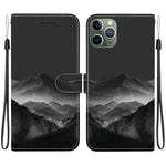 Custodia per telefono in ecopelle con texture cristallina, For iPhone 12 mini, For iPhone 11 Pro Max