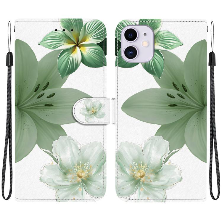 Custodia per telefono in ecopelle con texture cristallina, For iPhone 11, For iPhone 11 Pro