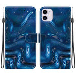 Custodia per telefono in ecopelle con texture cristallina, For iPhone 11, For iPhone 11 Pro