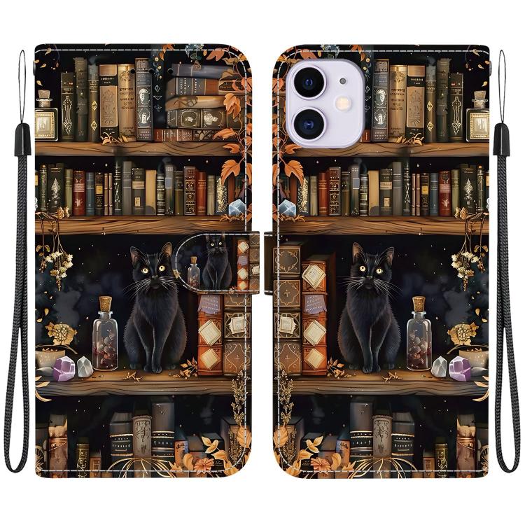 Custodia per telefono in ecopelle con texture cristallina, For iPhone 11, For iPhone 11 Pro