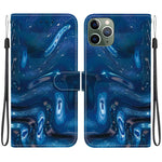 Custodia per telefono in ecopelle con texture cristallina, For iPhone 11, For iPhone 11 Pro
