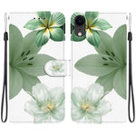 Custodia per telefono in ecopelle con texture cristallina, For iPhone X / XS, For iPhone XR