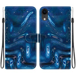 Custodia per telefono in ecopelle con texture cristallina, For iPhone X / XS, For iPhone XR