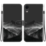Custodia per telefono in ecopelle con texture cristallina, For iPhone X / XS, For iPhone XR