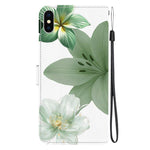 Custodia per telefono in ecopelle con texture cristallina, For iPhone XS Max, For iPhone 8 Plus / 7 Plus